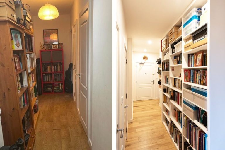 Floor to ceiling bookshelf – Bermondsey