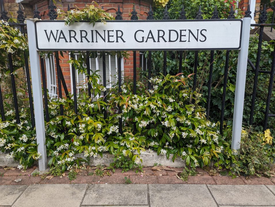 Warriner Gardens in Battersea, SW11.