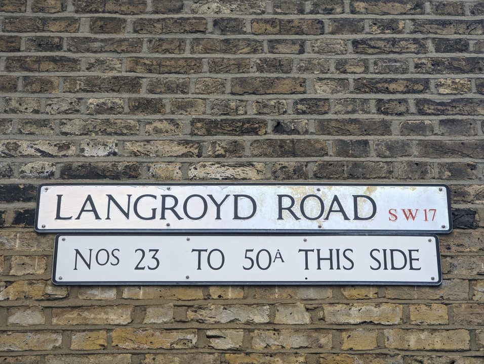 A road in Tooting where our carpenters did some work in Tooting