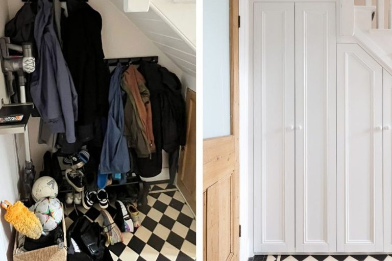 Built in under stairs cupboard – Clapham SW11